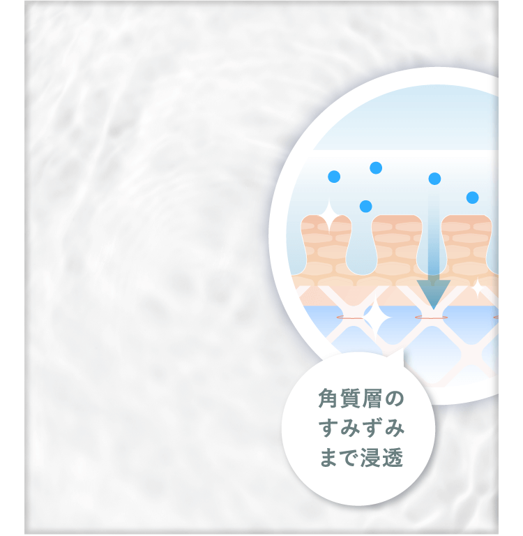 肌が本来持っているポテンシャルを引き上げる。